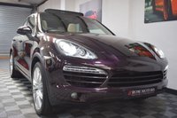 USED 2012 12 PORSCHE CAYENNE 3.0 D V6 TIPTRONIC 5d AUTO 245 BHP AMATHYST PURPLE / PAN ROOF