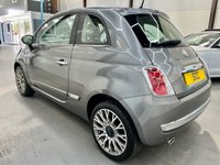 USED 2012 62 FIAT 500  1.2 Lounge Hatchback 3dr Petrol Manual Euro 4 (69 bhp) &pound;35 TAX, Pan Roof, 6 Stamps