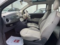 USED 2012 62 FIAT 500  1.2 Lounge Hatchback 3dr Petrol Manual Euro 4 (69 bhp) &pound;35 TAX, Pan Roof, 6 Stamps