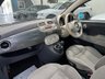 USED 2012 62 FIAT 500  1.2 Lounge Hatchback 3dr Petrol Manual Euro 4 (69 bhp) &pound;35 TAX, Pan Roof, 6 Stamps