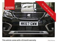USED 2018 67 PEUGEOT 5008 1.6 BLUEHDI S/S ALLURE 5d 120 BHP 7 SEAT SAT NAV CRUISE CONTROL PARKING SENSORS GENUINE LOW MILES 6 MONTHS GOLD WARRANTY