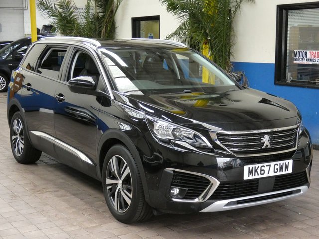 2018 67 Peugeot 5008 1.6 BLUEHDI S/S ALLURE 5d 120 BHP