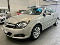 USED 2007 57 VAUXHALL ASTRA 1.8 TWIN TOP SPORT 3d 140 BHP F+R P.Sesnors, AUX, Air Con