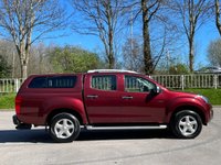 USED 2013 62 ISUZU D-MAX 2.5 TD UTAH VISION DCB 164 BHP SAT NAV + R , CAMERA , CANOPY