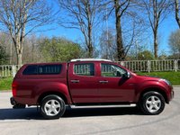 USED 2013 62 ISUZU D-MAX 2.5 TD UTAH VISION DCB 164 BHP SAT NAV + R , CAMERA , CANOPY