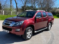 USED 2013 62 ISUZU D-MAX 2.5 TD UTAH VISION DCB 164 BHP SAT NAV + R , CAMERA , CANOPY