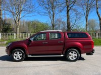 USED 2013 62 ISUZU D-MAX 2.5 TD UTAH VISION DCB 164 BHP SAT NAV + R , CAMERA , CANOPY