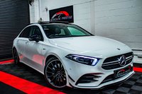 USED 2020 69 MERCEDES-BENZ A-CLASS 2.0 AMG A 35 4MATIC PREMIUM PLUS 4d 302 BHP EXTENDED WARRANTY