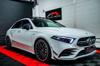USED 2020 69 MERCEDES-BENZ A-CLASS 2.0 AMG A 35 4MATIC PREMIUM PLUS 4d 302 BHP EXTENDED WARRANTY