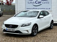USED 2014 64 VOLVO V40 1.6 D2 R-DESIGN 5d 113 BHP www.suffolkcarcentre.co.uk - Located at Ilketshall