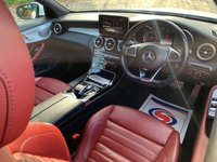 USED 2017 17 MERCEDES-BENZ C-CLASS 2.1 C 250 D AMG LINE PREMIUM PLUS 2d 201 BHP STUNNING HIGH SPEC 2017 MERCEDES C250 AMG-LINE PREMIUM PLUS CONVERTIBLE COUPE - AUTOMATIC PADDLE-SHIFT GEARBOX - FULL HEATED/COOLED CRANBERRY LEATHER - GLOSS BLACK UPGRADE ALLOYS - SATELLITE NAVIGATION - SERVICE HISTORY