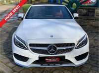 USED 2017 17 MERCEDES-BENZ C-CLASS 2.1 C 250 D AMG LINE PREMIUM PLUS 2d 201 BHP STUNNING HIGH SPEC 2017 MERCEDES C250 AMG-LINE PREMIUM PLUS CONVERTIBLE COUPE - AUTOMATIC PADDLE-SHIFT GEARBOX - FULL HEATED/COOLED CRANBERRY LEATHER - GLOSS BLACK UPGRADE ALLOYS - SATELLITE NAVIGATION - SERVICE HISTORY