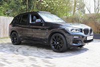 USED 2018 67 BMW X3 3.0 XDRIVE30D M SPORT 5d 261 BHP Panoramic Sliding Glass Roof