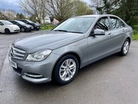 USED 2012 62 MERCEDES-BENZ C-CLASS 1.6 C180 BLUEEFFICIENCY EXECUTIVE SE 4d 154 BHP Stunning Low Mileage C Class ULEZ Complaint With Great Specification !