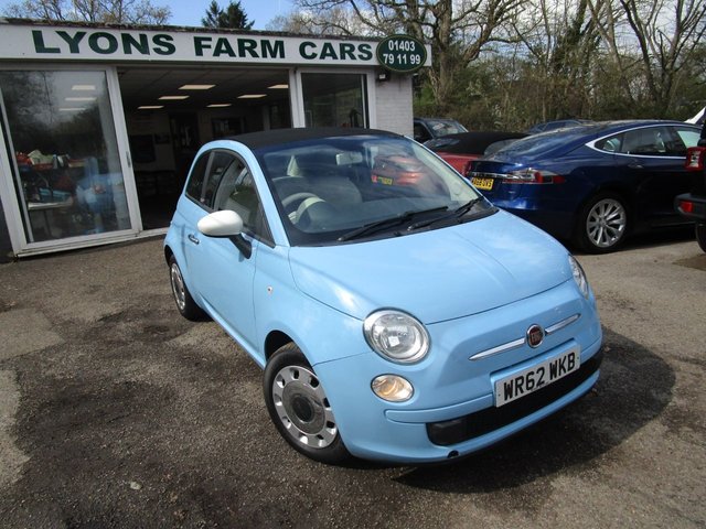 2013 62 Fiat 500c 0.9 COLOUR THERAPY 3d 85 BHP