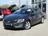 USED 2017 17 VOLVO V60 2.0 D4 SE LUX NAV 5d 188 BHP Finished in  SAVILLE GREY MET with contrasting BLACK LEATHER trim. The V60 is a stylish and attractive Swedish family estate. Volvo have come a long way since the days of being bulletproof boxes on wheels. They now produce some of the coolest cars around. This remarkably sleek estate comes with Sat Nav, DAB, Leather, B/Tooth LED Day Run Lights, Park Sensors and more. Dealer serviced, 18031 miles, 37944 miles, 55416 miles, 72799 miles, 83140 miles, 97155 miles and at 110285 miles on 16/02/2023.