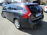 USED 2017 17 VOLVO V60 2.0 D4 SE LUX NAV 5d 188 BHP Finished in  SAVILLE GREY MET with contrasting BLACK LEATHER trim. The V60 is a stylish and attractive Swedish family estate. Volvo have come a long way since the days of being bulletproof boxes on wheels. They now produce some of the coolest cars around. This remarkably sleek estate comes with Sat Nav, DAB, Leather, B/Tooth LED Day Run Lights, Park Sensors and more. Dealer serviced, 18031 miles, 37944 miles, 55416 miles, 72799 miles, 83140 miles, 97155 miles and at 110285 miles on 16/02/2023.