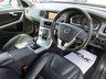 USED 2017 17 VOLVO V60 2.0 D4 SE LUX NAV 5d 188 BHP Finished in  SAVILLE GREY MET with contrasting BLACK LEATHER trim. The V60 is a stylish and attractive Swedish family estate. Volvo have come a long way since the days of being bulletproof boxes on wheels. They now produce some of the coolest cars around. This remarkably sleek estate comes with Sat Nav, DAB, Leather, B/Tooth LED Day Run Lights, Park Sensors and more. Dealer serviced, 18031 miles, 37944 miles, 55416 miles, 72799 miles, 83140 miles, 97155 miles and at 110285 miles on 16/02/2023.