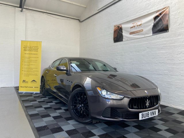 2018 18 Maserati Ghibli 3.0 DV6 4d 275 BHP