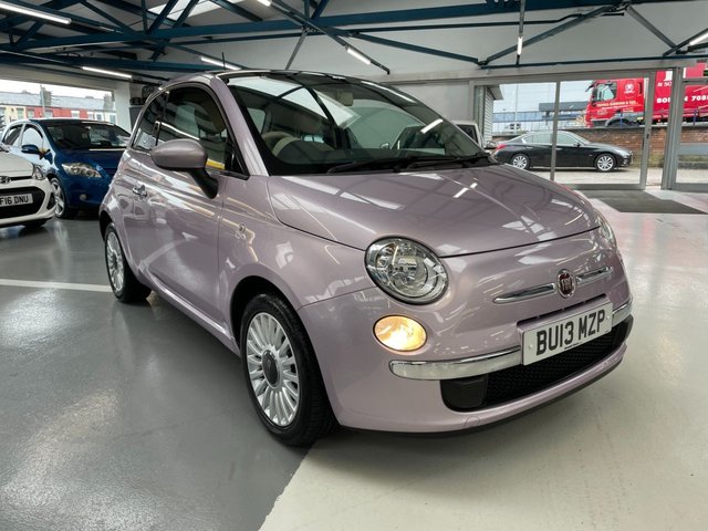 2013 13 Fiat 500 1.2 LOUNGE 3d 69 BHP