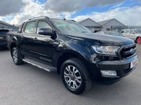 USED 2017 17 FORD RANGER 3.2 WILDTRAK 4X4 DCB TDCI 4d 197 BHP ONLY 2 OWNERS FROM NEW+NO VAT+SIDE STEPS+TOW BAR+PARK ASSIST+SATELLITE NAVIGATION+BLUETOOTH+ALLOY WHEELS+NO VAT+READY TO DRIVE AWAY TODAY+FINANCE AND EXTENDED WARRANTY AVAILABLE ON THIS USED VEHICLE!!!!!!!