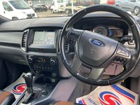 USED 2017 17 FORD RANGER 3.2 WILDTRAK 4X4 DCB TDCI 4d 197 BHP ONLY 2 OWNERS FROM NEW+NO VAT+SIDE STEPS+TOW BAR+PARK ASSIST+SATELLITE NAVIGATION+BLUETOOTH+ALLOY WHEELS+NO VAT+READY TO DRIVE AWAY TODAY+FINANCE AND EXTENDED WARRANTY AVAILABLE ON THIS USED VEHICLE!!!!!!!