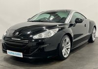 USED 2015 15 PEUGEOT RCZ 1.6 THP GT 2d 156 BHP Striking Nero Black, Extended Mistral Black Leather, 1.6 THP GT