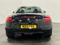USED 2015 15 PEUGEOT RCZ 1.6 THP GT 2d 156 BHP Striking Nero Black, Extended Mistral Black Leather, 1.6 THP GT