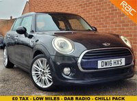 USED 2016 16 MINI HATCH COOPER 1.5 COOPER D 5d 114 BHP HIGH SPEC - RAC WARRANTY - &pound;0 TAX - LOW MILES -