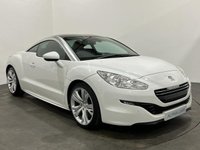 USED 2015 15 PEUGEOT RCZ 1.6 THP GT 2d 156 BHP 1 Owner , Super low mileage 21891 Miles, Spectacular Pearlescent White, Extended Black Mistral Leather