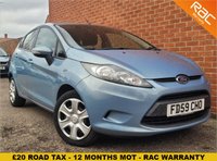 USED 2010 59 FORD FIESTA 1.4 EDGE TDCI 5d 68 BHP &pound;20 TAX - FULL MOT - ECONOMICAL
