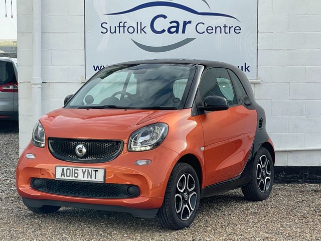 2016 16 Smart Fortwo 1.0 PRIME PREMIUM 2d 71 BHP