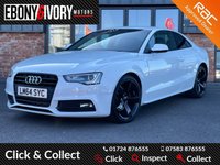 USED 2014 64 AUDI A5 2.0 TDI BLACK EDITION 2d 177 BHP GREAT SERVICE HISTORY INCLUDING  A NEW TIMING BELT + WATER PUMP @38K!