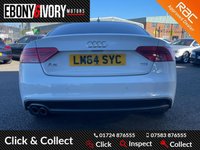 USED 2014 64 AUDI A5 2.0 TDI BLACK EDITION 2d 177 BHP GREAT SERVICE HISTORY INCLUDING  A NEW TIMING BELT + WATER PUMP @38K!