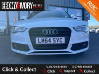 USED 2014 64 AUDI A5 2.0 TDI BLACK EDITION 2d 177 BHP GREAT SERVICE HISTORY INCLUDING  A NEW TIMING BELT + WATER PUMP @38K!
