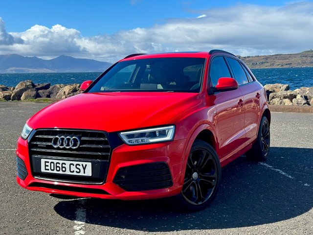 2016 09 Audi Q3 2.0 TDI QUATTRO S LINE PLUS 5d 182 BHP