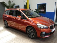 USED 2019 19 BMW 2 SERIES 1.5 218I SPORT GRAN TOURER 5d 139 BHP 7 SEATS SAT NAV PART LEATHER PARKING SENSORS 1 OWNER 6 MONTHS GOLD WARRANTY