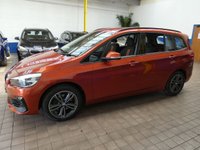 USED 2019 19 BMW 2 SERIES 1.5 218I SPORT GRAN TOURER 5d 139 BHP 7 SEATS SAT NAV PART LEATHER PARKING SENSORS 1 OWNER 6 MONTHS GOLD WARRANTY