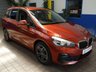 USED 2019 19 BMW 2 SERIES 1.5 218I SPORT GRAN TOURER 5d 139 BHP 7 SEATS SAT NAV PART LEATHER PARKING SENSORS 1 OWNER 6 MONTHS GOLD WARRANTY