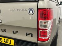 USED 2016 16 FORD RANGER 2.2 LIMITED 4X4 DCB TDCI 4d 148 BHP 49853 Miles,