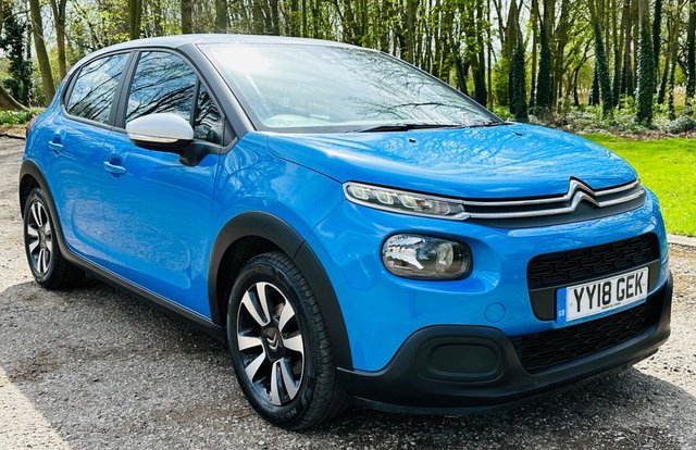 2018 18 Citroen C3 1.2 PURETECH FEEL 5d 81 BHP