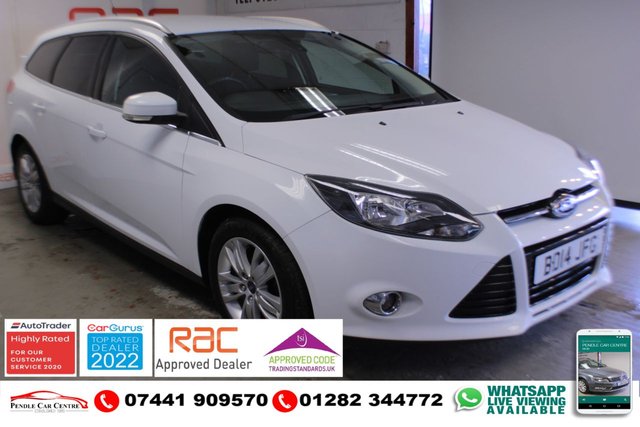 2014 14 Ford Focus 1.6 TITANIUM NAVIGATOR TDCI 5d 113 BHP