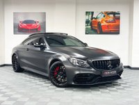 USED 2021 21 MERCEDES-BENZ C-CLASS 4.0 AMG C 63 S NIGHT EDITION PREMIUM PLUS 2d 503 BHP SATIN PPF / NEXT SERVICE FREE!