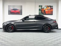 USED 2021 21 MERCEDES-BENZ C-CLASS 4.0 AMG C 63 S NIGHT EDITION PREMIUM PLUS 2d 503 BHP SATIN PPF / NEXT SERVICE FREE!