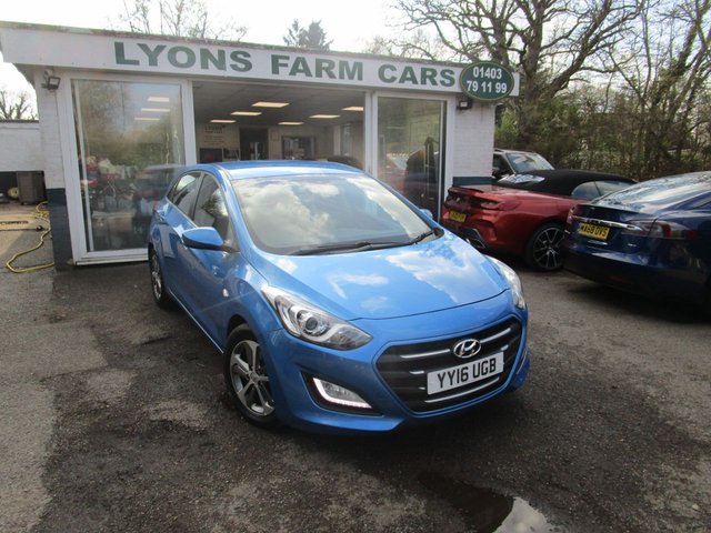 2016 16 Hyundai I30 1.6 CRDI SE BLUE DRIVE 5d 109 BHP