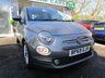 USED 2020 69 FIAT 500 1.2 LOUNGE 3d 69 BHP NEW SHAPE One Owner, Fiat Main Dealer Service History + Just Serviced, MOT until March 2025, Great fuel economy!