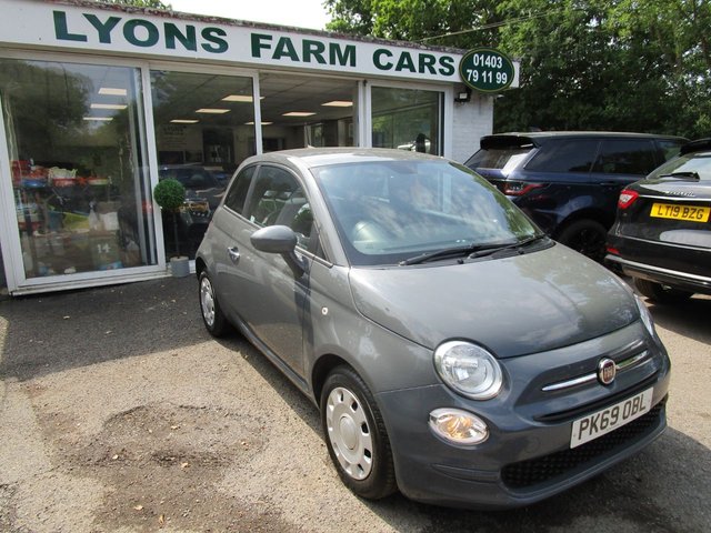 2019 69 Fiat 500 1.2 POP DUALOGIC AUTOMATIC 3d 69 BHP NEW SHAPE