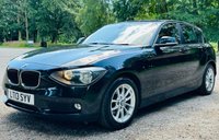 USED 2013 13 BMW 1 SERIES 1.6 116D EFFICIENTDYNAMICS 5d 114 BHP &pound;0 ROAD TAX