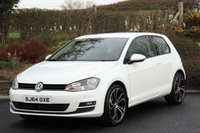 USED 2014 64 VOLKSWAGEN GOLF 1.6 MATCH TDI BLUEMOTION TECHNOLOGY 3d 103 BHP Finance available with &amp;pound;0 Deposit
