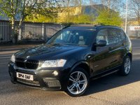 USED 2014 14 BMW X3 3.0L XDRIVE30D M SPORT 5d AUTO 255 BHP 